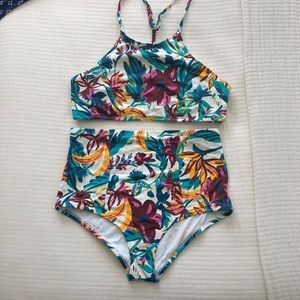 High waisted 2 piece